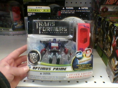 transformers dark of the moon optimus prime toy. A legends sized Optimus Prime