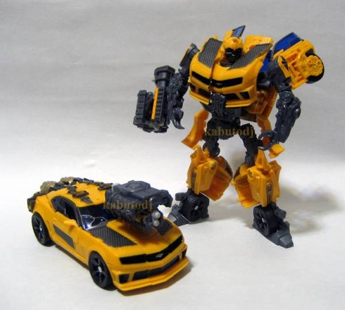 transformers dark of the moon bumblebee toy. Bumblebee figure to date.