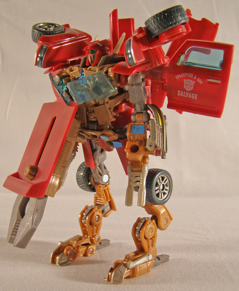 transformers salvage toy