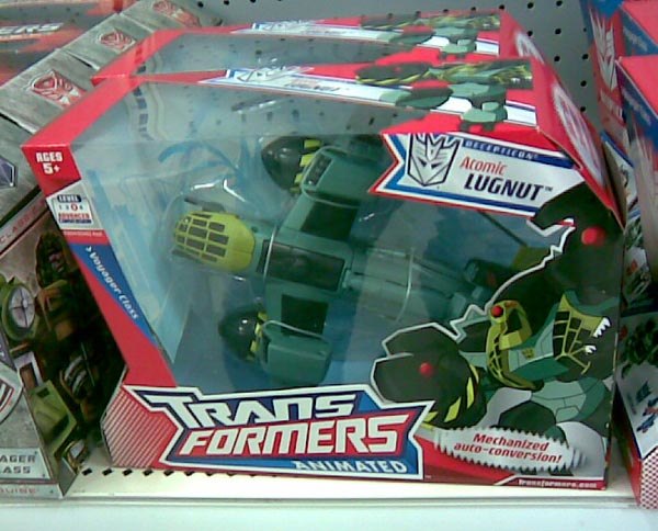 Transformers Animated Atomic Lugnut and Universe Overload Sighted