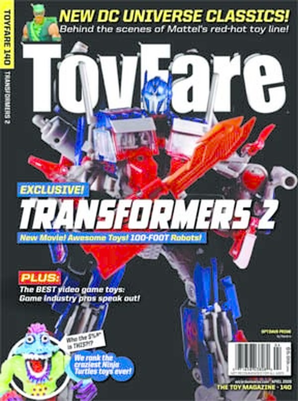 Toyfare #140 Interviews di Bonaventura, Peek at Upcoming Toy Line