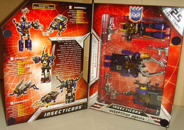 In-Package Universe Exclusives - Commemorative Insecticons, G1 Powerglide