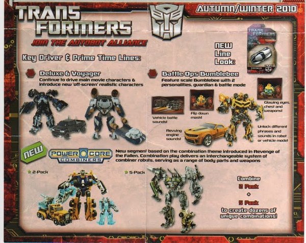 First Looks at Power Core Combiners & Upcoming Products for 2010