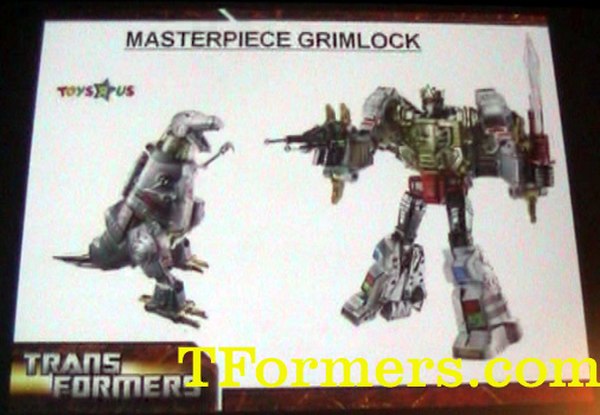 Toy Fair 2010 - Masterpiece Grimlock Heading Exclusively to Toys R Us!