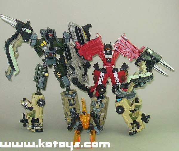 New Looks at Power Core Combiners Bombshock