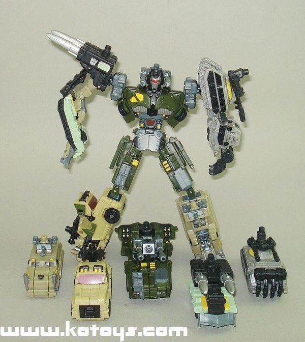 Video Review - Power Core Combiners Bombshock with Combaticons