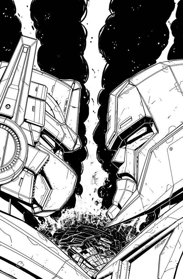 Marcelo Matere Responsible for War for Cybertron Comic Cover
