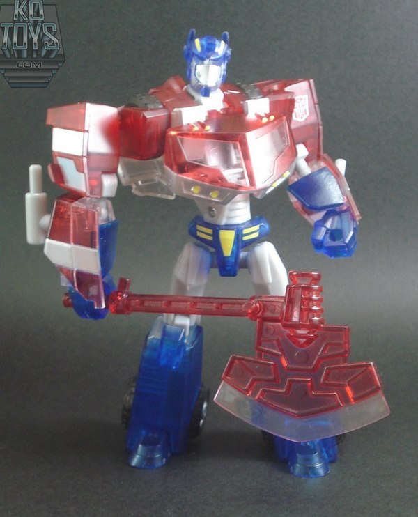 First Look at Welcome to Transformers 2010 Sons of Cybertron Clear Prime