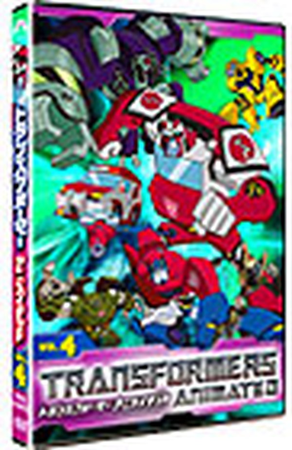 Transformers Animated Japan Volumes 3 and 4 DVD Details