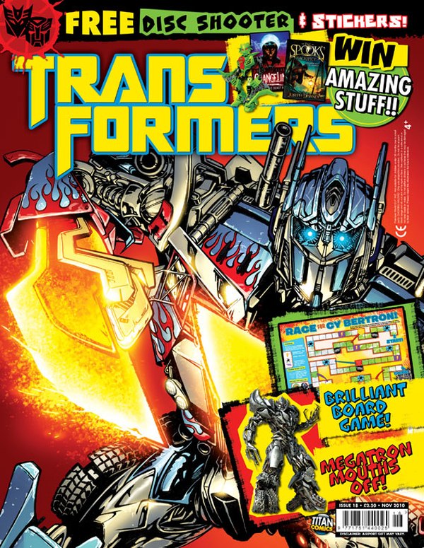 Transformers Comic 2.18 - On Sale 7th October!