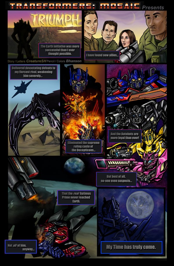 Transformers Mosaic - Triumph