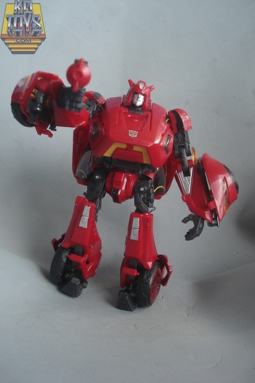 red bumblebee transformer