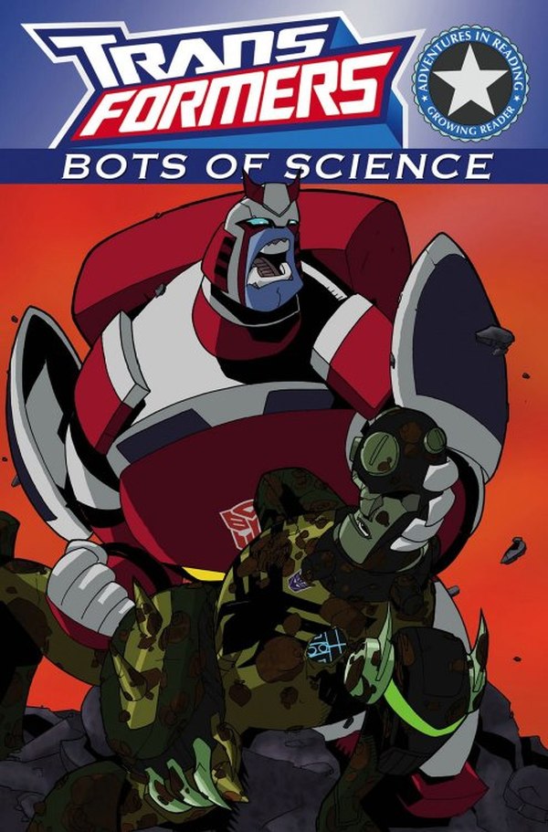 New Transformers Animated Book - Bots of Science