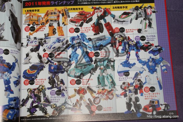New Looks at Transformers Generations 2010 Book