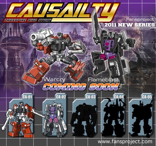 Causailty Crossfire Side Story Figures from FansProject