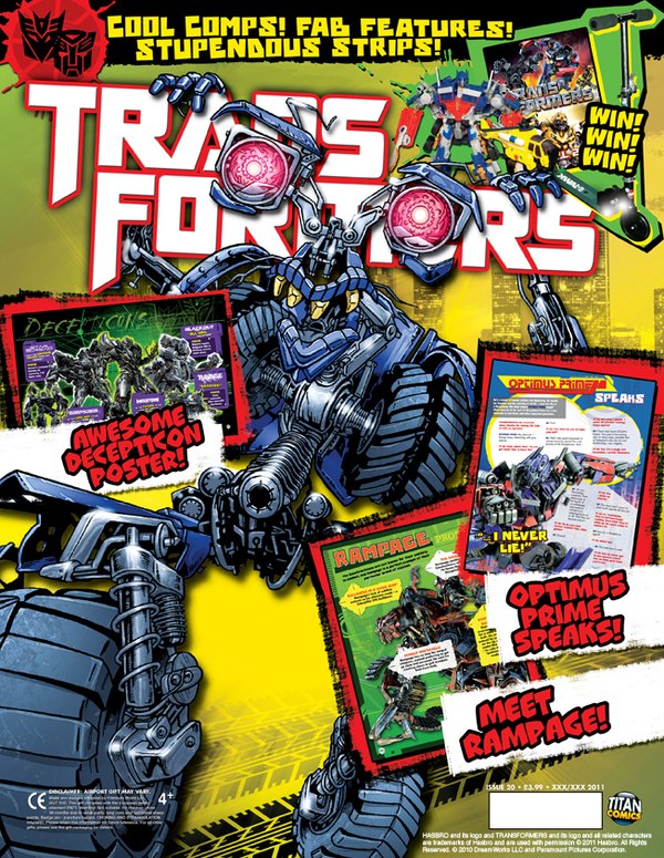 Titan Transformers Comic 2.20 Three Page Preview - On Sale 3rd February!