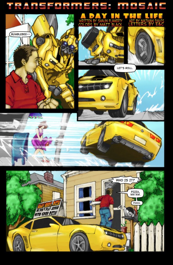 Transformers Mosaic: A Day In The Life