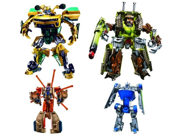 Shared Exclusive Deluxe and Legend Scene Two-Pack - Bumblebee and Brawl Redeos