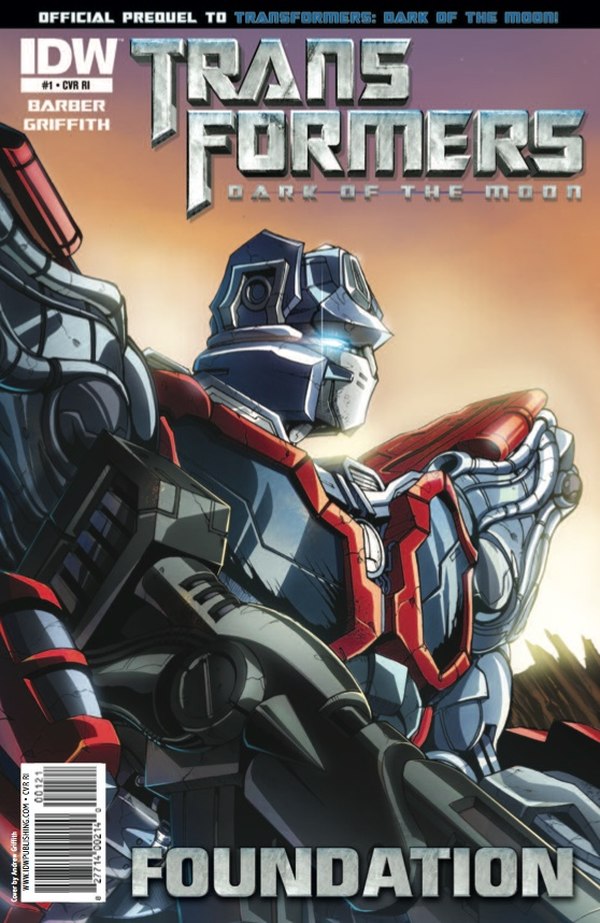 Transformers 3: Dark of the Moon - Foundation #1 - IDW Comic Book