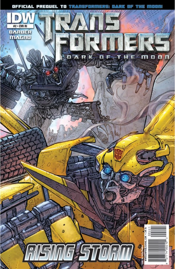 Transformers Dark of the Moon Rising Storm #2 Five Page Preview