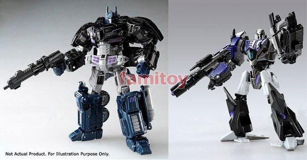 Tokyo Toy Show Exclusives Dark Side Optimus Prime VS Dark Side Megatron