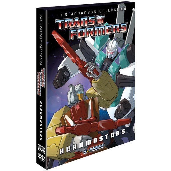 Transformers Headmasters DVD Set Cover Art; Super-God Masterforce & Victory Next