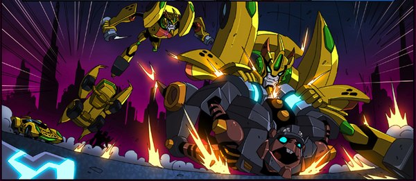 Transformers Animated Cheetor vs Rattrap Comic Teaser