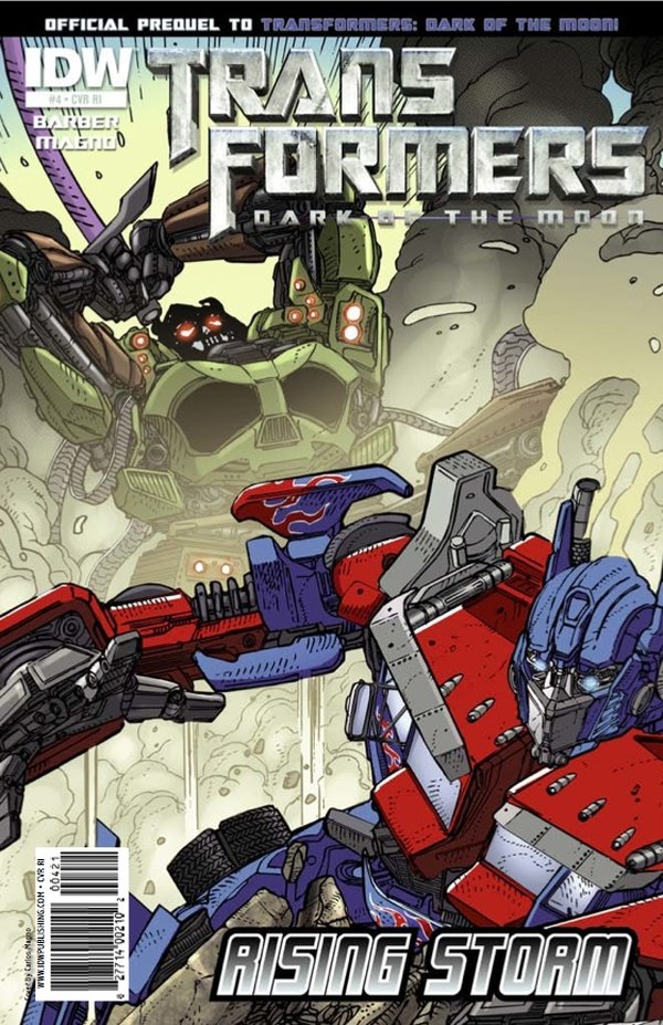 Transformers 3: Dark of the Moon - Rising Storm #4 Review
