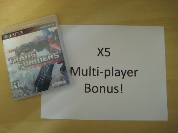 Transformers War for Cybertron Activating X5 Multiplayer Bonus Forever Starting Monday