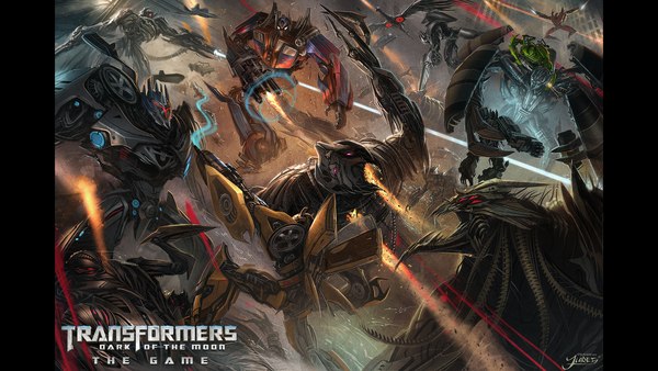 New Transformers 3 Dark of the Moon Game Wallpaper Art