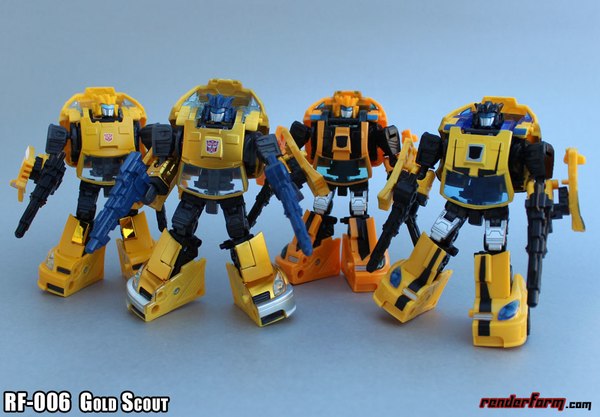 Renderform  RF-006 Gold Scout Info and Photos - Pre-Orders Now Open