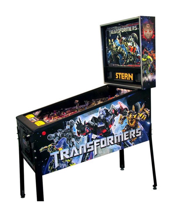 Transformers Pinball Game Images and Details - Limited Editions and More