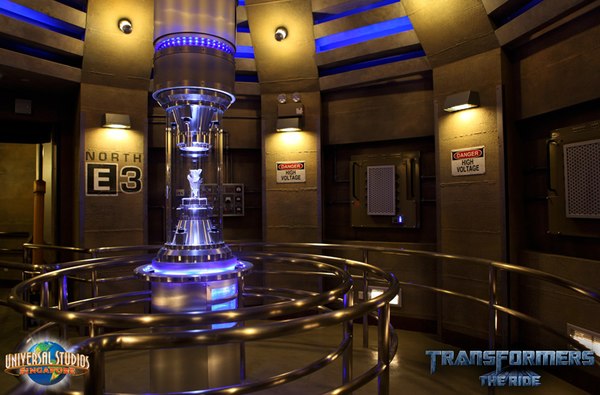 Exclusive First Look at The Allspark Vault at NEST from Transformers The Ride