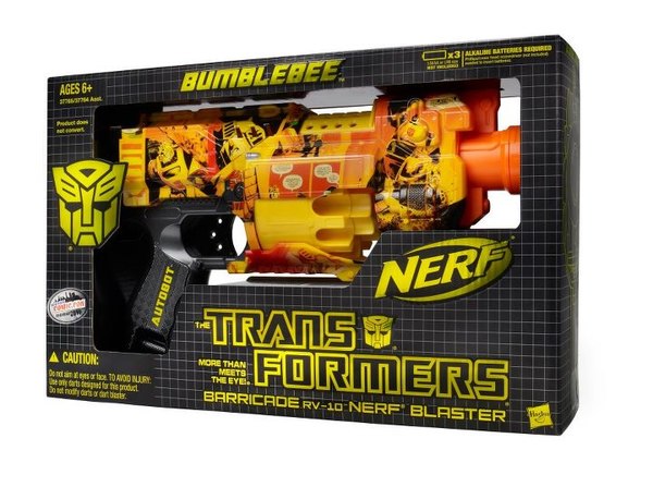 NYCC 2011 - Nerf N-Strike Transformers Bumblebee Blaster Revealed as Exclusive