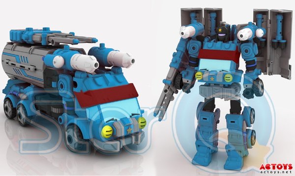 TFC Toys Reveal Star Cats Combiner Redeco as Defensor