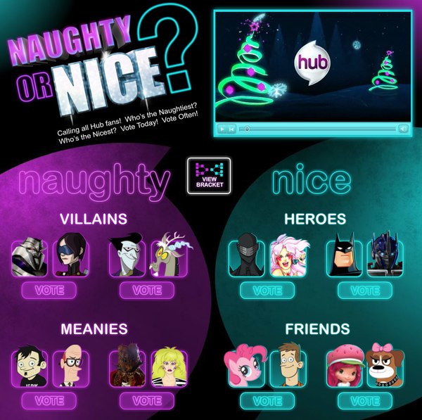 Thanksgiving Day Kicks Off  Naughty or Nice Viewers'  Choice Event on The Hub 