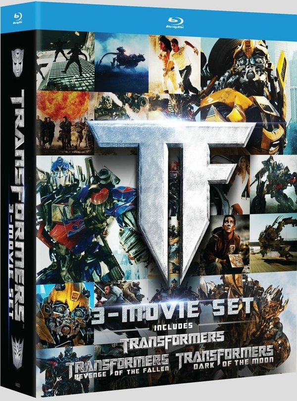First Look at the Transformers Trilogy Blu-ray Box Set Art; Set for Release Next Tuesday December 13th