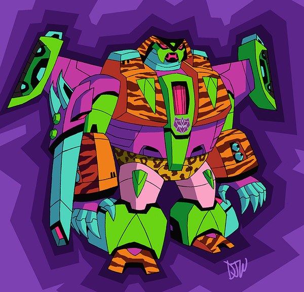 G2 Animated Straxus - For the Love of Transformers Animated and Derrick J. Wyatt