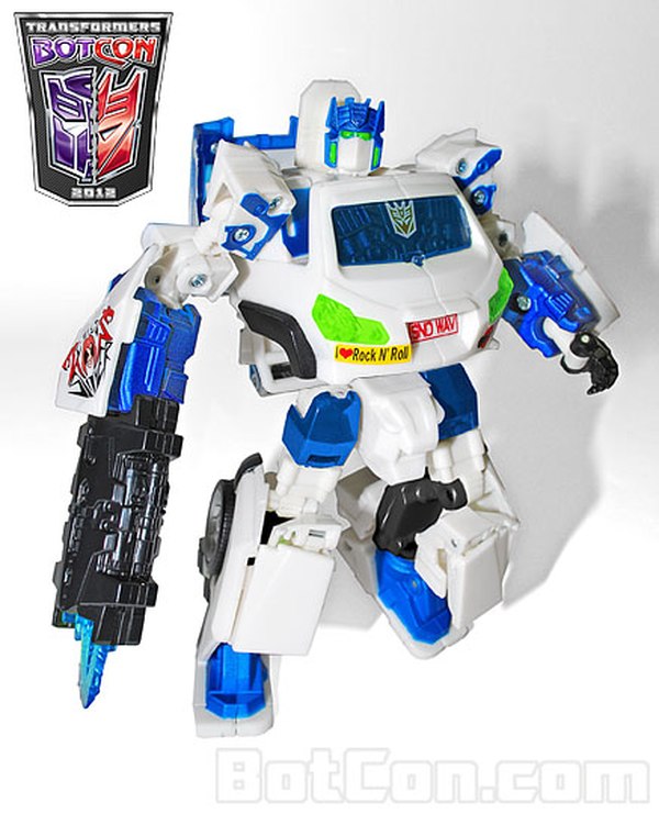 BotCon 2012 Shattered Glass Heroic Decepticon Soundwave Unveiled; Headband Sold Separately