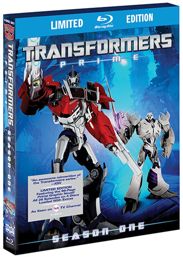 Transformers Prime Season One Available on Blu-ray and DVD on March 6, 2012 - We Have Artwork To Show Off, Too