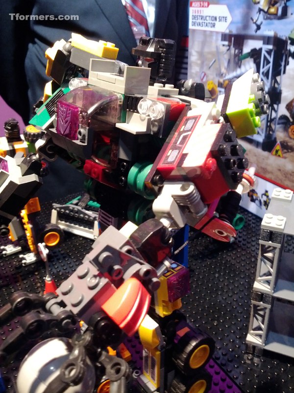 Toy Fair 2012 - KRE-O Transformers Devastator and Quest For Energon Sets Display