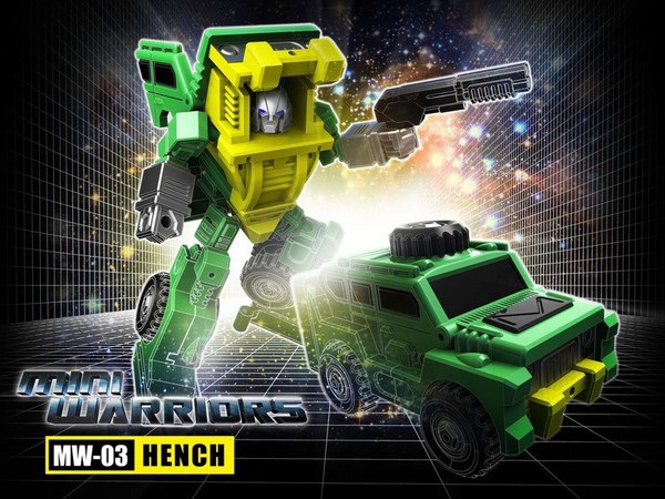 iGear Toys Reveal New Figure - Mini Warriors MW-03 Hench