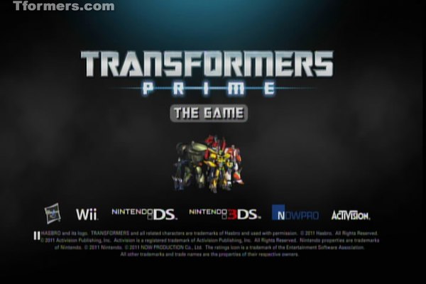 Transformers Prime The Game Debut Trailer Shows In-Game Footage