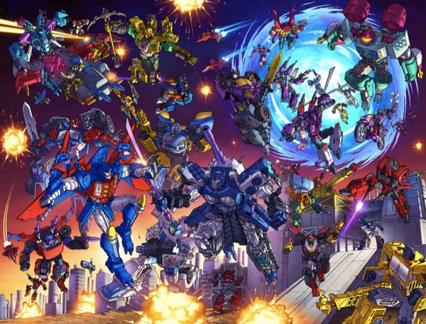 BotCon 2012 Transformers Invasion Box Art Is Now a Litho - Available For Purchase This Weekend
