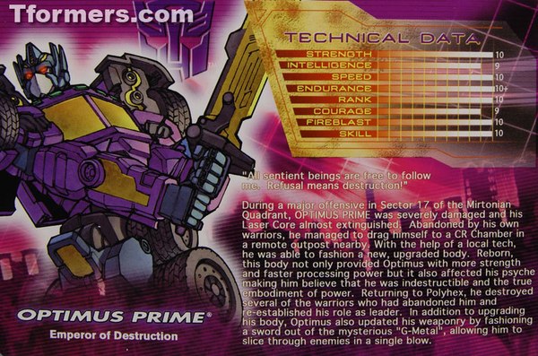 Deluxe Shattered Glass Optimus Prime Botcon 2012 Exclusive Figure