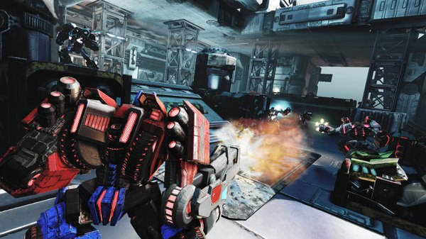 E3 2012 - Transformers Fall of Cybertron Multiplayer Escalation Detailed; Length of Game; and More Big Bots?
