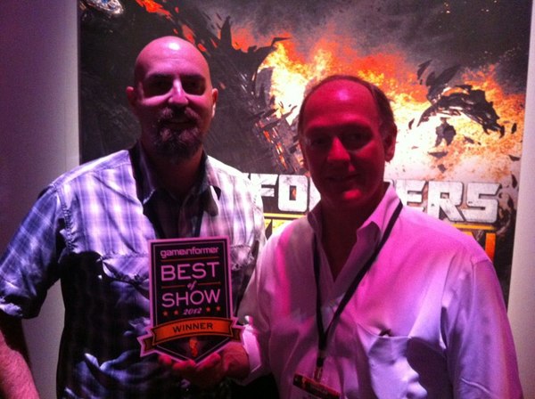 Transformers Fall of Cybertron Named Best of Show for E3 2012 by Game Informer