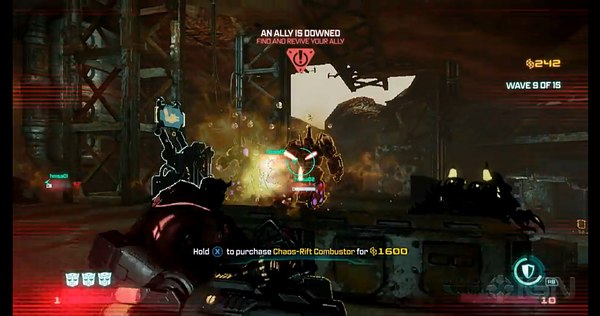 See New Escalation Gameplay Video from Transformers Fall of Cybertron