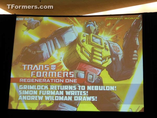 SDCC 2012 - IDW Publishing Panel Reveals Transformers Prime Comic, Fall of Cybertron Digital Prequel Comic Book