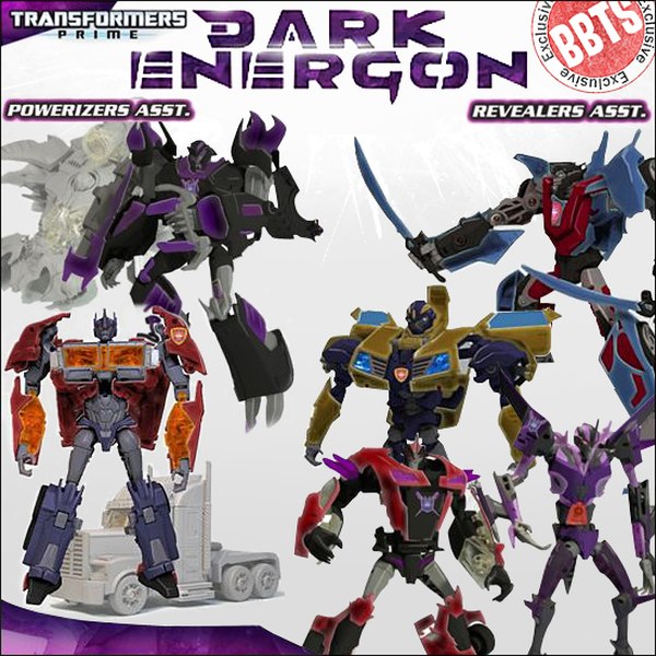 Transformers Dark Energon Deluxe and Voyager Exclusive Figures Now Sold Separately 
